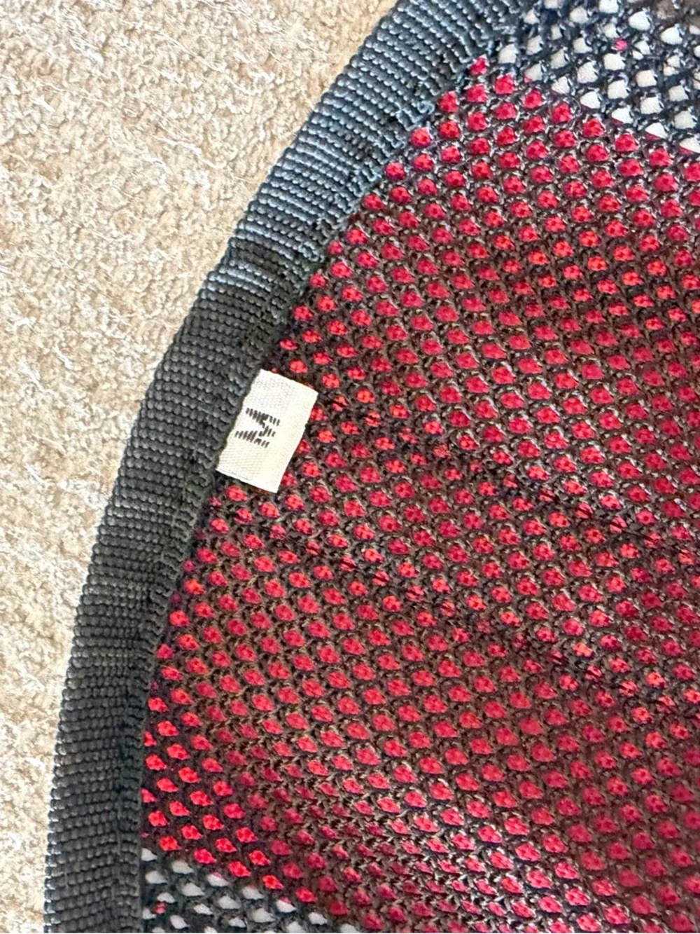 DOGLINE Red & Black Dog Vest Harness for ESA dogs